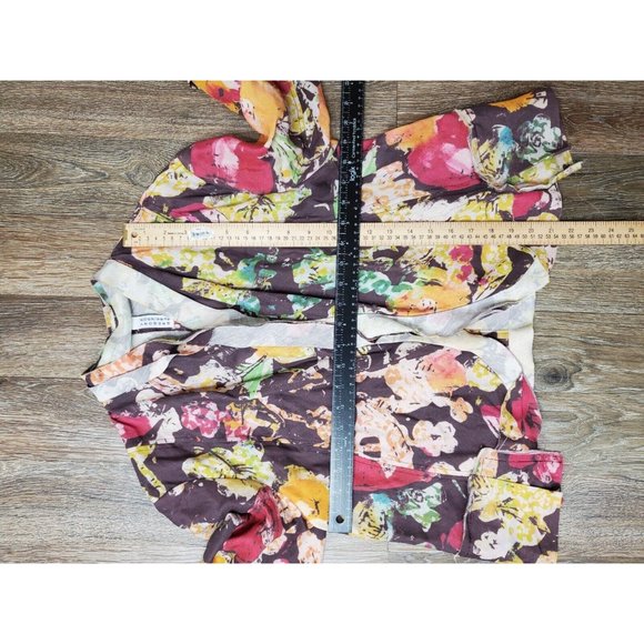 Gregory Parkinson Multicolor Boho Patchwork Deconstructed Hippie Jacket Womens L - Picture 4 of 11